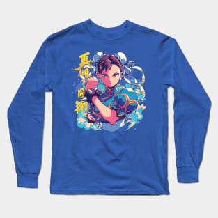 chun li Long Sleeve T-Shirt